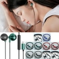 thumbnail image 3 of 3.5mm/Type-C in Ear Headphone Bass Stereo Volume Control Earb Wired Mic, 3 of 9