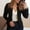 Black, variant on OKBOP Sweater for Women,Women's Solid Color Casual Fashion Long-sleeved Cardigan Jacket Winter Coat Outerwear