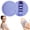 Light Purple, variant on Soft Rubber Shower Scrubber Glove, 2pc Deep Cleansing Shower and Bath Tool for Massage and Removing Dead Skin