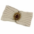 thumbnail image 4 of 2 Pcs Bandeau pour Femmes Mode Tricoté Faux Bijoux Bandeau, 4 of 6