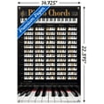 thumbnail image 3 of Reinders - Piano Keys Wall Poster with Pushpins, 14.725" x 22.375", 3 of 6