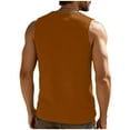 thumbnail image 4 of DxhmoneyHX Mens Tank Tops Wicking Muscle Blouse Summer V Neck Sleeveless Half Button Shirts Loose Gym Workout Athletic Tees, 4 of 9