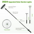 thumbnail image 7 of 6 Pack 31" Tall Solar Pathway Lights Outdoor Waterproof, Bright Solar Garden Lights for Highlighting Plants, Solar Lights for Outside Yard Path Walkway Driveway, 7 of 7