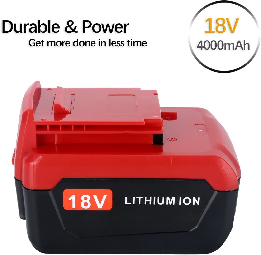 2 PACK 4000mAh 18V Lithium Ion Battery For Porter Cable PC18BLX PC18BL PC18B US 