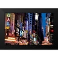 thumbnail image 2 of Setboun, Michel 24x17 Black Modern Framed Museum Art Print Titled - Neons 42nd, 2 of 5