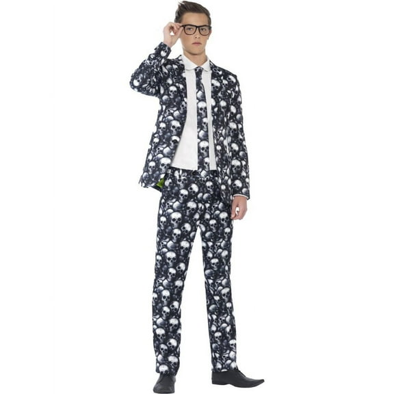 Smiffys Skeleton Suit Teen Costume Unisex