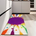 thumbnail image 4 of Colorful Paint Splash Burst Kitchen Rug Mat,Kitchen Runner Rugs Non Skid Washable,Decorative Kitchen Floor Mats for Kitchen,Sink,Laundry,17"X47", 4 of 5