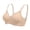 Khaki, variant on Women's Bras Women Push-Up Anti-Sag Seamless Wireless Bra with Soft Lift and Support Light Ashy M