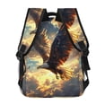 thumbnail image 4 of Fotbe Golden Sky Bald Eagle Mochila Casual con Estampado para Escuela, Viajes y Actividades al Aire Libre - Duradera, Ligera y Cómoda, 4 of 5