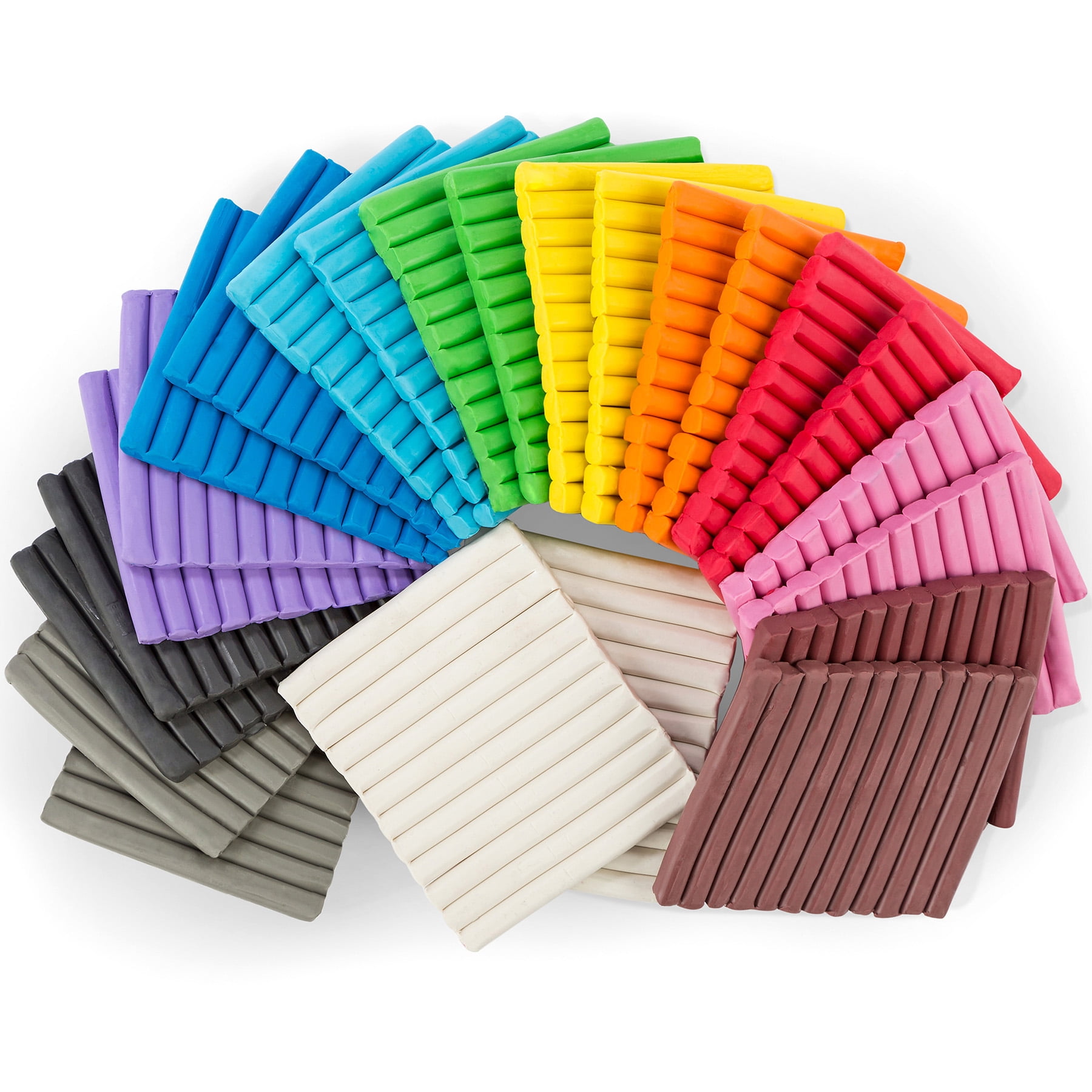Crayola Modeling Clay, 24 Pieces in 12 Colors, Perfect for Classroom Art Projects