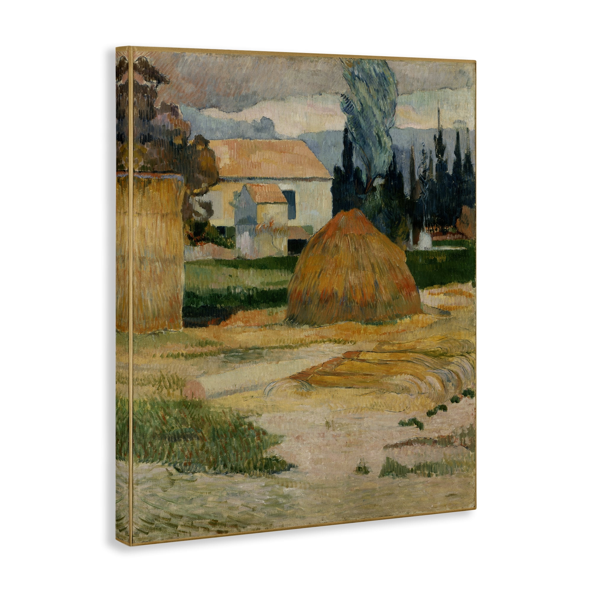 Stupell Industries Gauguin Classical Landscape Landscape & Nature Painting Wrapped Canvas Art Print Wall Art, 24 x 30