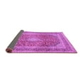 thumbnail image 2 of Ahgly Company Indoor Rectangle Medallion Purple Traditional Area Rugs, 2' x 3', 2 of 4