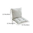 thumbnail image 3 of Chair Cushion, High Back Chair Cushion Indoor And Outdoor Porch Wags Cushion Rainproof Rocking Chair Cushion All-Weather Replacement Cushion, Birthday Gifts, 3 of 8