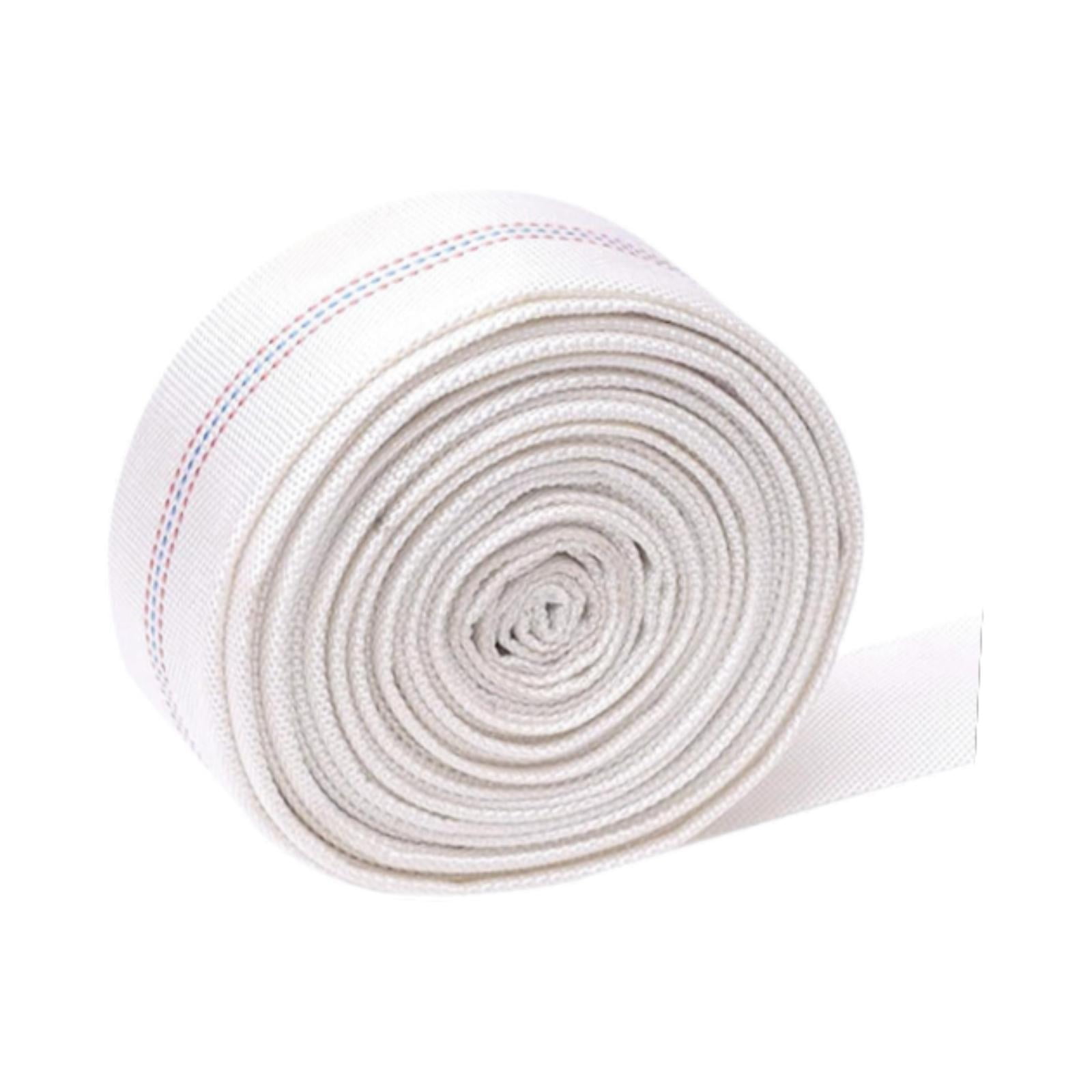 figatia Polyester Flat Water Hose Versatile Discharge Fire Hose for Vehicle Cleaning 2inch width 10m long