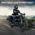 thumbnail image 6 of AFISHTOUR Motorcycle Saddlebags, 50L Detachable Waterproof Motorcycle Luggage Bag for Scooter, Honda, Suzuki, Yamaha (Grey, 2 Pack), 6 of 8