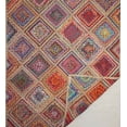 thumbnail image 3 of Indian Handmade Braided Multi Color Cotton with Natural Jute Rectangle Area Rugs ,Home Decor Carpet Size 4 x 9 Feet ( 120 cm x 270 cm ), 3 of 3