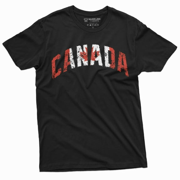 Canada T-Shirt Canadian Flag National Day Patriotic Mens T-Shirt