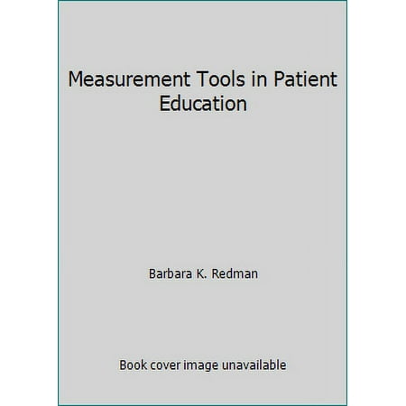 Measurement Tools in Patient Education [Paperback - Used]