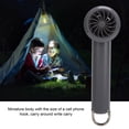 thumbnail image 3 of Fan Portátil De Turbo Del PDA, 14000RPM 100 Velocidades Silenciosas USB Recargable Mini Ventilador Personal Pantalla Digital Miniventilador Portátil Para Viajar Acampar Al Aire, 3 of 7