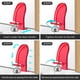 thumbnail image 3 of Door Jammer Door Lock Stopper, Portable Door Security Devices For Women Safety Personal Protection/home Security, Aluminum Alloy Anti-slip Door Lock, 3 of 5