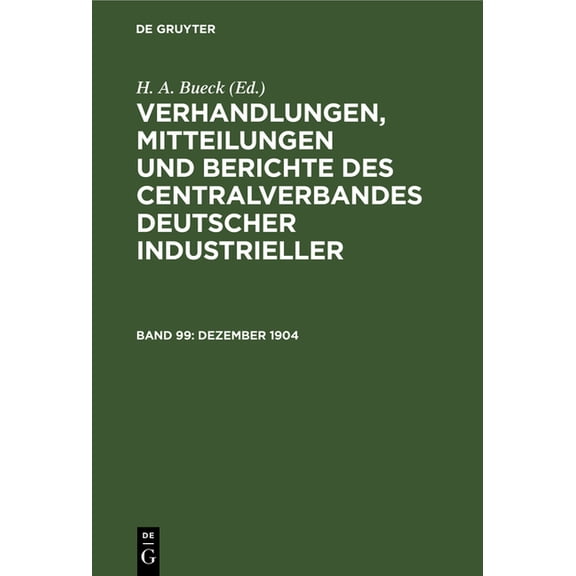 Dezember 1904, (Hardcover)