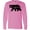 Azalea, variant on Inktastic California Black Bear Silhouette Long Sleeve T-Shirt