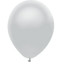 12" Silver Balloons, 15 Count, by Way To Celebrate