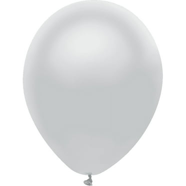 12" Silver Balloons, 15 Count, by Way To Celebrate
