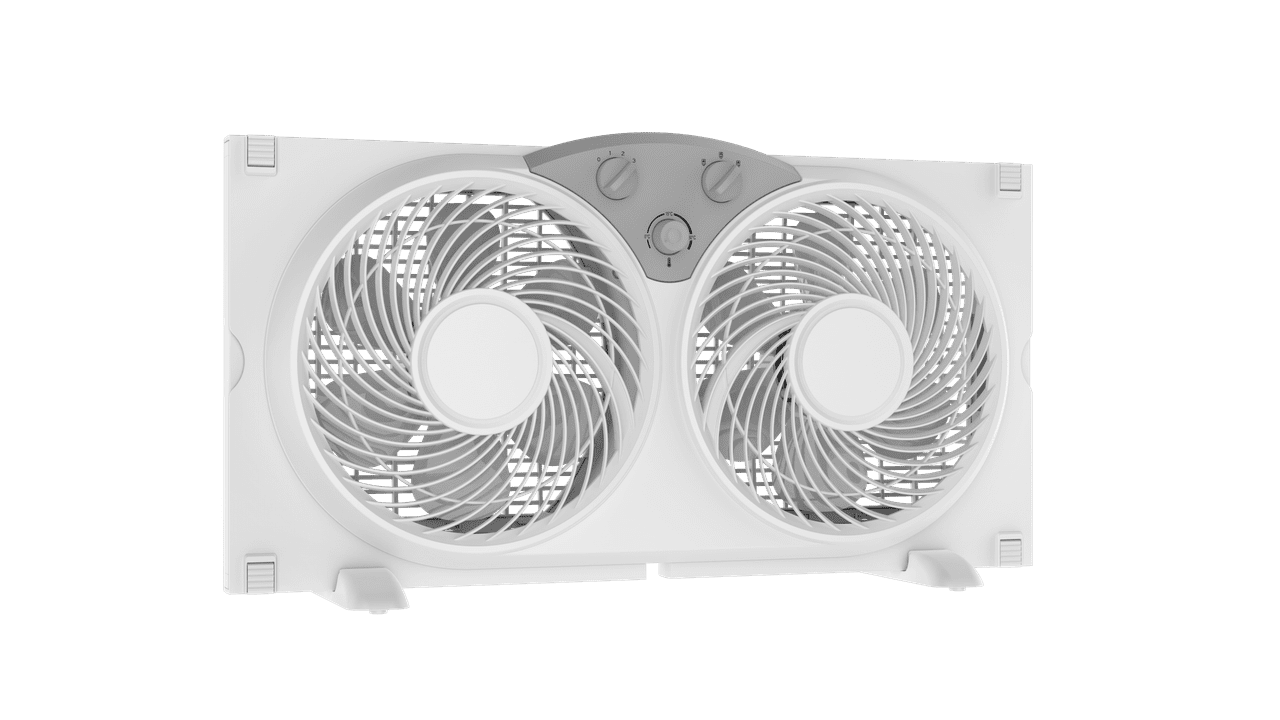 MAINSTAYS Twin Window Fan