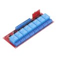 thumbnail image 1 of Universal Infrared  Relay Receiver Board With 10A Capacity 8 Channel Motor Light Door DIY Secure Remote Control Switch Controller, 1 of 8