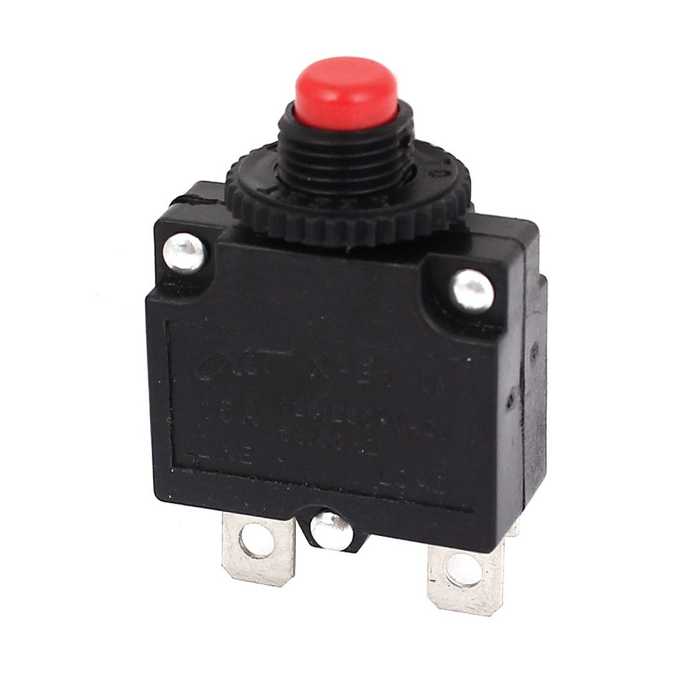 Air Compressor Red Button Circuit Breaker Overload Protector 125V/250V