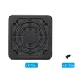 thumbnail image 3 of 44mm Cooling Fan Filter with Screw, ABS Ventilator Grill Protector Guard, Black, 6 Pack, 3 of 6