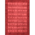 thumbnail image 1 of Ahgly Company Indoor Rectangle Abstract Red Modern Area Rugs, 2' x 3', 1 of 4