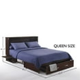 thumbnail image 3 of Sagebrush Queen Size Murphy Bed Cabinet with Storage, 3 of 5