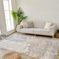 thumbnail image 1 of Rug Branch Nomad Abstract Indoor Area Rug, Cream Grey, Modern - Living Room, Bedroom, Dining Room, and Kitchen, 1 of 7