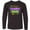 AB-Black, variant on Inktastic I Love Mardi Gras Confetti Long Sleeve Youth T-Shirt