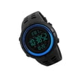 thumbnail image 1 of facefd 1251 Mens Digital Sports Watch Waterproof Stopwatch Countdown Blue, 1 of 7