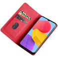 thumbnail image 2 of KAIYANG Funda de teléfono con tapa para Samsung Galaxy M14 5G, piel sintética con tacto de piel, tarjetero, funda protectora, estilo E, Samsung Galaxy M14 5G, color rojo, 2 of 5