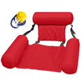thumbnail image 2 of pitrice Inflatable Floating Row Backrest Inflatable Floating Bed Durable Portable Water Recreation Lounge Chair, 2 of 9