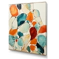 thumbnail image 2 of Designart "Midcentury Mosaic Blue Mid Century Vibes I" Abstract Canvas Print, 2 of 5