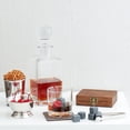 thumbnail image 3 of Caja de madera con pinzas, 9 piedras para whisky y estuche, 3 of 3