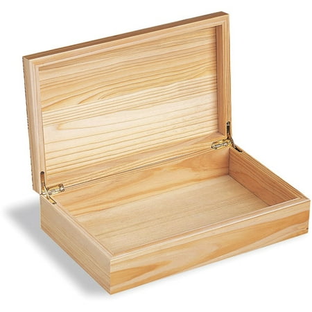 Neu Home Pine Wood Accessories Box