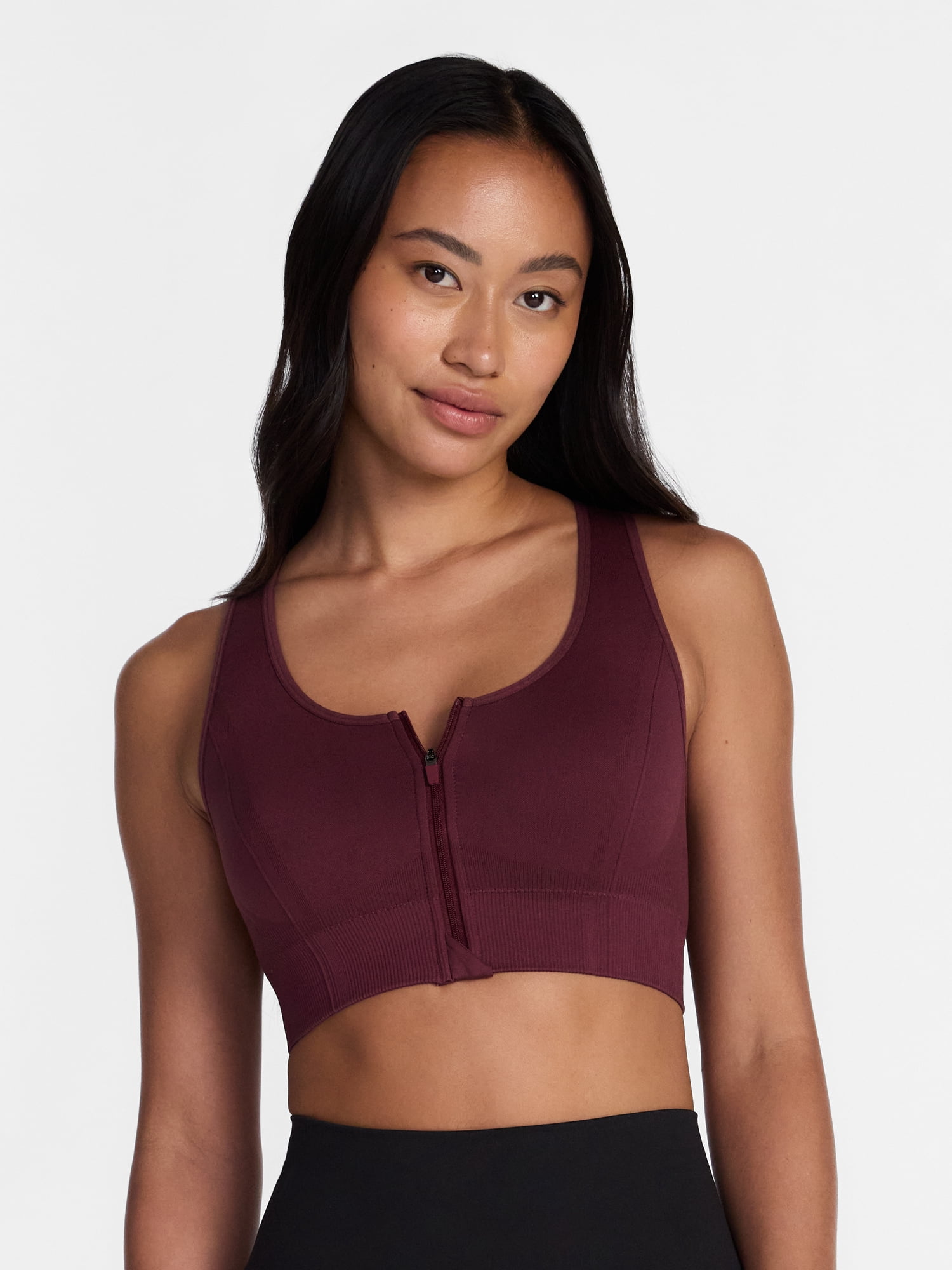 Skechers Women's Seamless Zipper Sports Bra, 2-Pack, Sizes S-XL