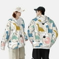 thumbnail image 6 of Easygdp Cute Dinosaurs Lightweight Long Sleeve Sun Shirt Sports long-Sleeved Sun Protective Clothing, Quick Drying Breathable - X-Large, 6 of 9