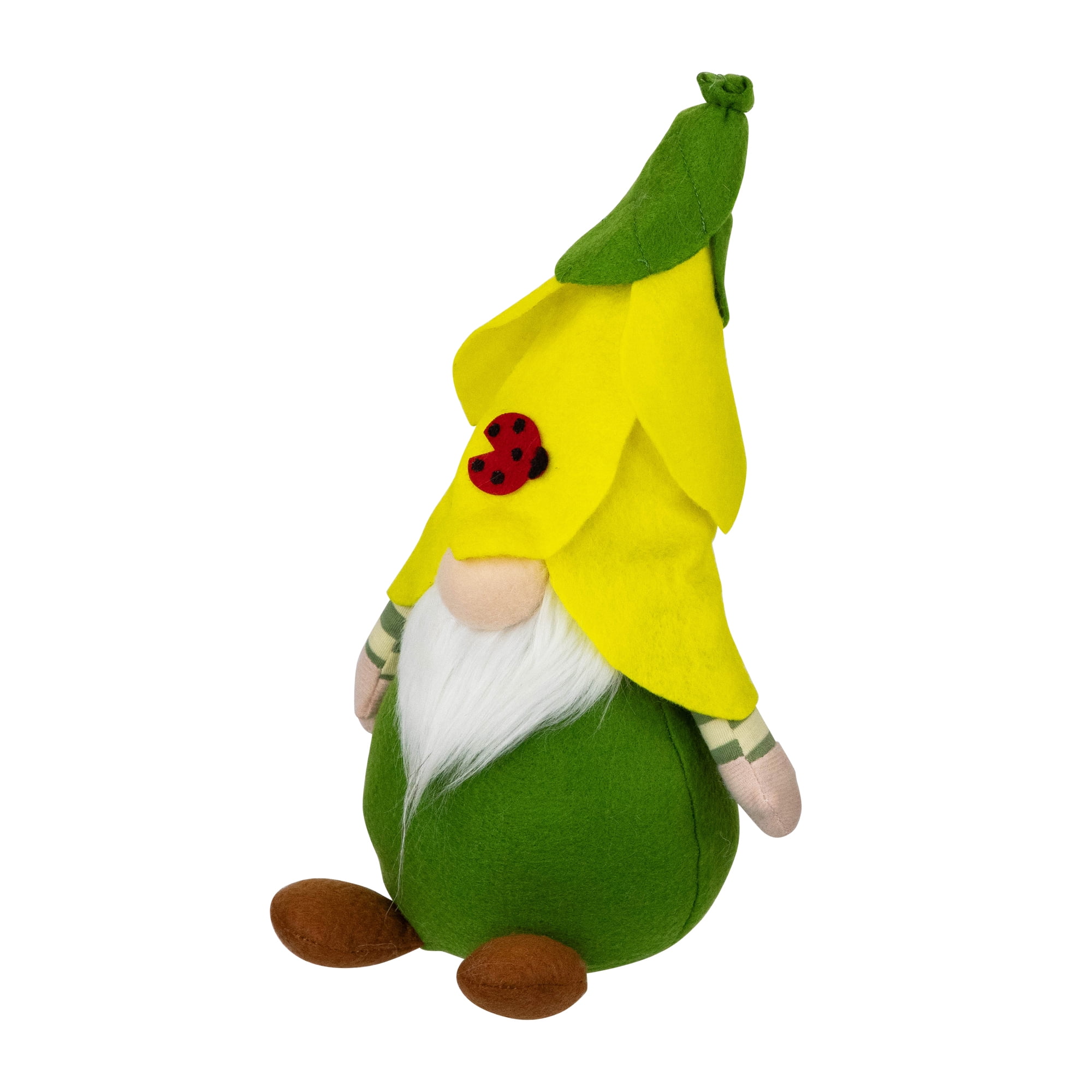 Northlight Ladybug Gnome Spring Figure - 11" - Yellow