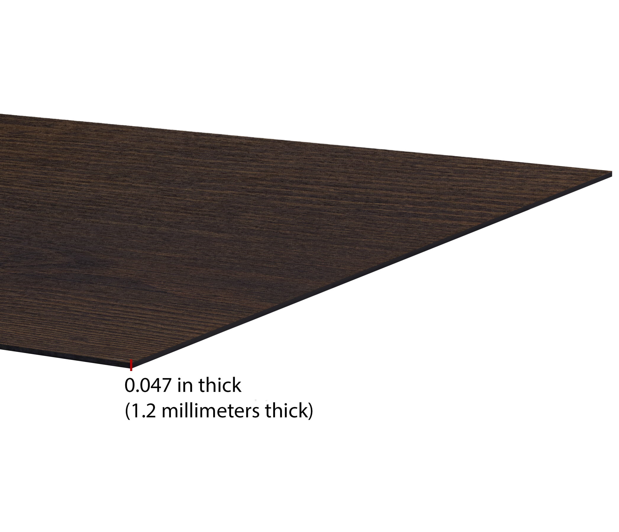 Simple Elegance Espresso 6" x 36" Self Adhesive Vinyl Floor Planks - 10 Planks/15 sq. ft.