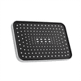 thumbnail image 1 of 12 Inch High Pressure Top Spray Rain Shower Head Larger Flow Rainfall Shower Heads Rainfall Showerhead-Silver, 1 of 8