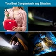thumbnail image 4 of CxhicLuv Multifunctional Camping Flashlight, High Lumens, 4 Modes, USB Charging – Outdoor LED Tent Lamp, Ideal for Camping, Hiking, Power Outages, Perfect for Campers, 4 of 9