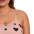 thumbnail image 6 of CQXIDFH Womens Pajama Sets Plus Size Sleeveless Tank and Shorts Pajama Set 2 Piece Soft Nightwear Soft Comfy Pj Sets, 6 of 9
