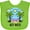 Apple Green, variant on Summer Vacation in Key West Boys or Girls Baby Bib